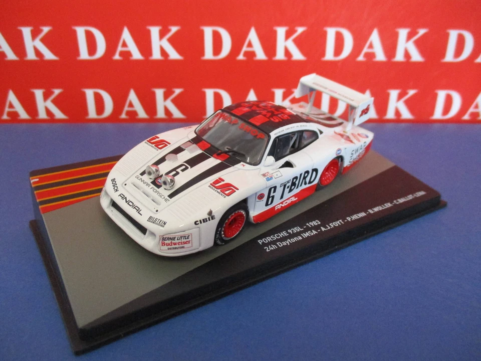 Die cast 1/43 Modellino Auto Porsche 935L 24H Daytona IMSA 1983 A-J. Foyt - Immagine 2 di 4