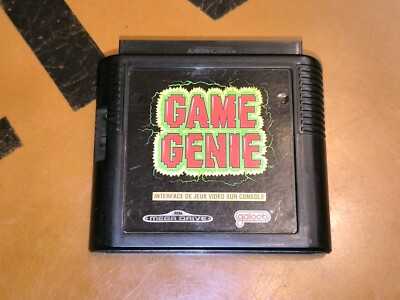 ## Game Genie für den SEGA Mega Drive (nur das Modul, ohne OVP / unboxed) ##