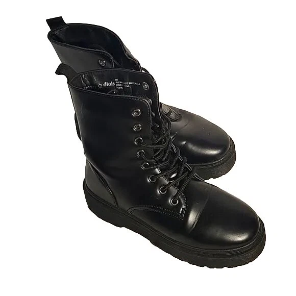 Emo combat boots top