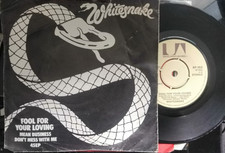 Whitesnake-Fool For Loving You,1978,7 inch Single