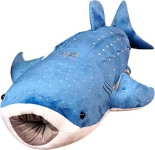 18.5 inch Whale Shark Stuffed Animal Whale Shark Plush Whale Shark Kids Plush...