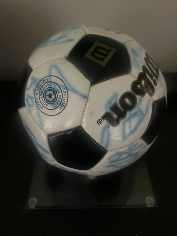 World Cup USA 2002 Signed Soccer Ball - FIFA World Cup, Original
