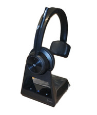Poly Savi 7310 Wireless Office Mono Headset System w/Dock Charger Base - Black