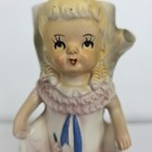 Vintage Kitschy Ceramic Girl Lamp Base — photo 9