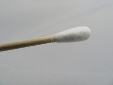 Cleanmo 100 Count 6" Cotton Swabs with wodden handle.Gun cleaning swabs. It...