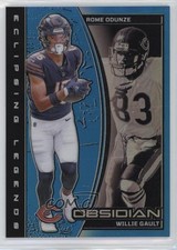 2024 Panini Obsidian Eclipsing Legends Blue 3/25 Rome Odunze Willie Gault 0qo1