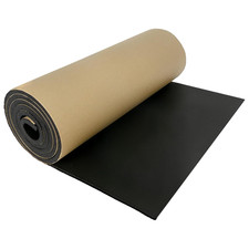 Sponge Neoprene with Adhesive Foam Rubber Sheet 1/4  Thick X 12  Wide X 54  Long