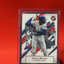 Topps 2025 Topps Pristine Ernie Banks Chicago Cubs #72 Base Set