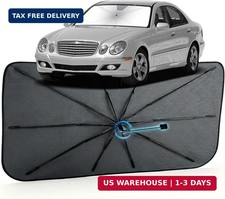 Car Windshield Sun Shade Umbrella For Mercedes-benz E-class 1996-2009 Reflect