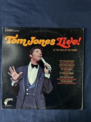 Tom Jones Live! At The Talk Of The Town - 1967 - Parrot PAS-71014 Vinyl LP