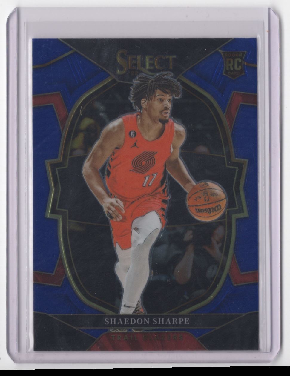 2022-23 Panini Select Shaedon Sharpe Rookie Portland Trail Blazers #71