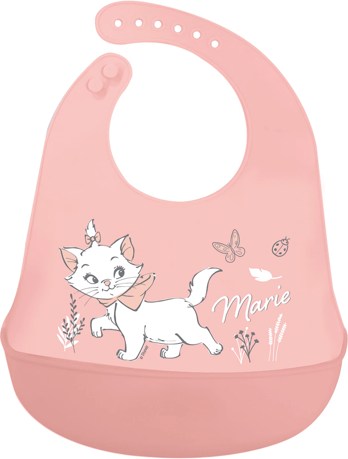 Stor Disney - Marie - Silicone Bibs - New & Boxed