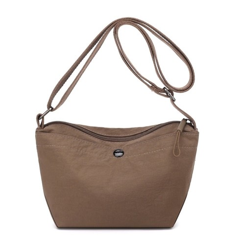 Solid Color Canvas Crossbody Bag Korean Style Single Shoulder Bag Girls - Picture 18 of 18