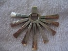 A FINE 13.9 GRAM STERLING SILVER HAND HAMMERED JAMES AVERY SUNBURST PENDANT — photo 1