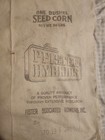 Pfister Hybrids Seed Corn Cloth Bag Vintage One Bushel Sack Farm Advertising — photo 1