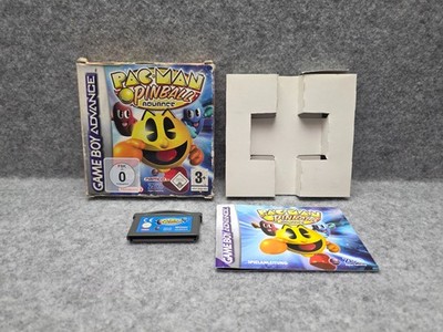 PAC MAN PINBALL NINTENDO GAME BOY ADVANCE PAL/EUR OVP CIB BOXED