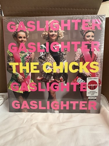 The Dixie Chicks "Gaslighter" LP *SEALED* Ltd Ed. Neon Magenta Vinyl Orig Cover - Picture 1 of 4