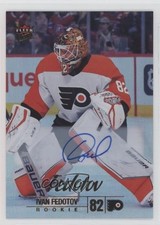 2024-25 Upper Deck Fleer Ultra Rookies Rainbow Foil Ivan Fedotov #246 Auto 0nc