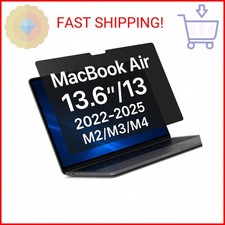 WUYOYO Magnetic Privacy Screen for MacBook Air 13.6"/13" M2/M3/M4, A2681/A3113/