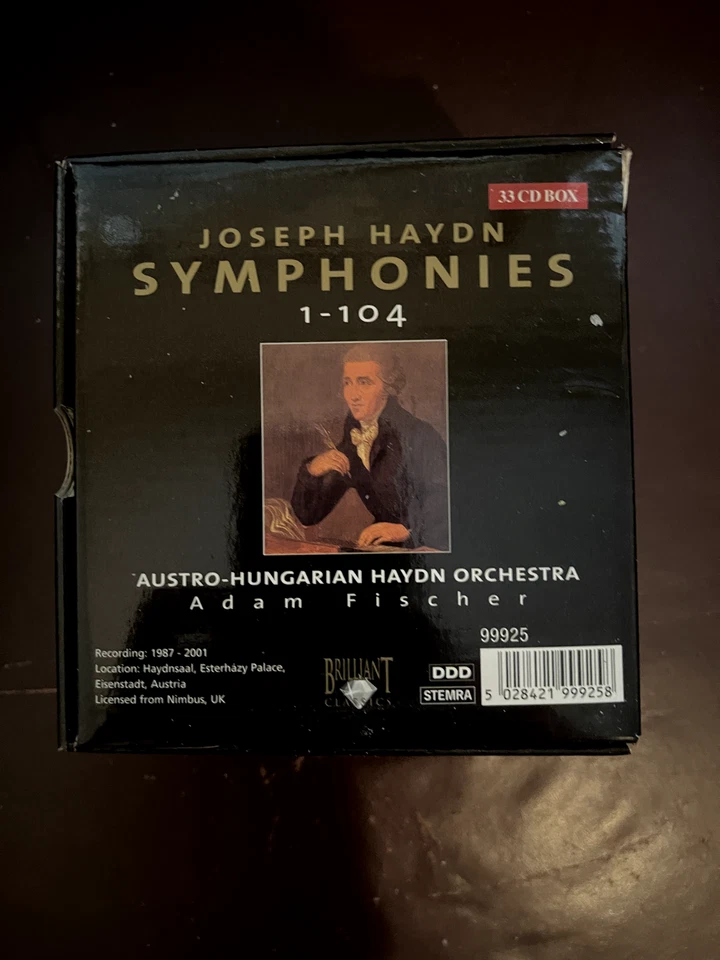 Haydn: Complete Symphonies: Adam Fischer: Brilliant Classics 33 CD Box Set New - Image 2 of 4