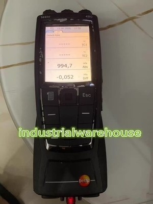   Tested Testo 480 environment Testo 480