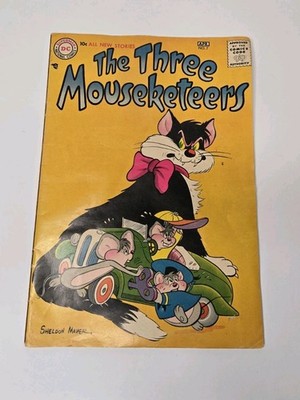 Superman DC National Comics Apr No. 7- The 3 Mouseketeers- 10c Comic- See Pics