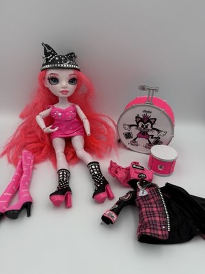 SHADOW HIGH MARA PINKETT Neon Fashion Doll With Some Accessories - MISSING HAND