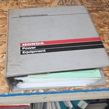 Honda Service Bulletin Binder GX engines