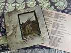 LED ZEPPELIN ZOSO ORIGINAL ALBUM COVER WITH DUST SLEEVE---NO RECORD