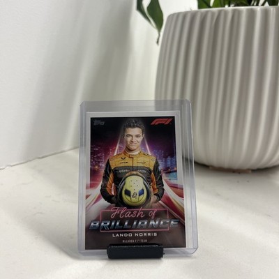 Lando Norris 2022 Topps Formula 1 Flash of Brilliance #FOB-LN McLaren