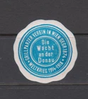 Austria/Vienna/WWI Grillparzer Verein "The Watch on the Danube" stamp/label