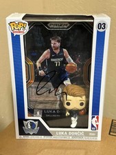 Luka Doncic Signed Funko Pop Jumbo Dallas Mavericks Lakers PSA DNA coa