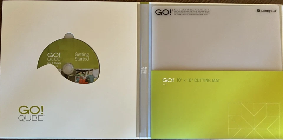 Accuquilt Go! Sistema de corte de tela en bloque Qube Mix & Match 12".  # 55778 Foto 3 de 4