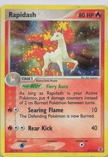 Rapidash Holo Rare FireRed & LeafGreen 13/112 HP Indent on eBay