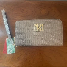 Badgley Mishka Long Wallet With Phone Pocket and Wristlet NWT