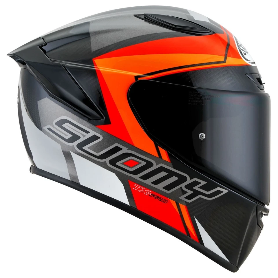 Casco todoterreno Suomy TX-PRO naranja glamuroso carbono pequeño KTX0009-SM Foto 2 de 4