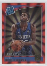 2018-19 Donruss Rated Rookies Press Proof Red Laser 75/99 Mitchell Robinson 5xx
