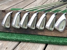 RH Titleist DCI Gold Oversize 4-9 Iron SW Stiff Graphite Golf Club Set