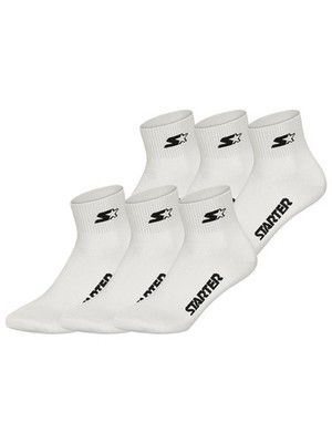 Starter Unisex Quarter Socken Basics 6er Pack Sportsocken Freizeit Sport