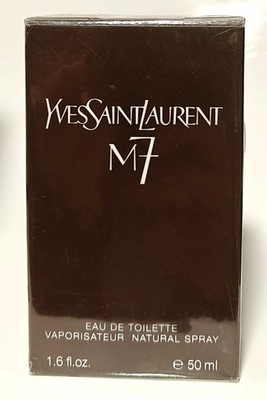 YVES SAINT LAURENT  M7  50 ML  NUEVA Y PRECINTADA  PRIMERA EDICION AÑO 2002 YSL