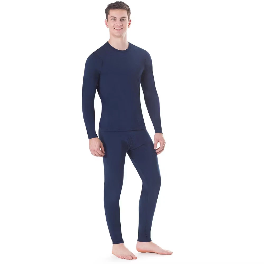 Rocky Thermal Underwear for Men, Long Johns Fleece Lined Set, Shirt &