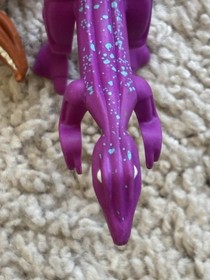 Set of 3 LEGO Dino Attack #7475 Dinosaur Mutant Lizard Raptors Mini Figures 5"