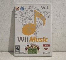 Wii Music Nintendo Wii 2008  COMPLETE w/ Manual Promo Artwork Cover Display Only