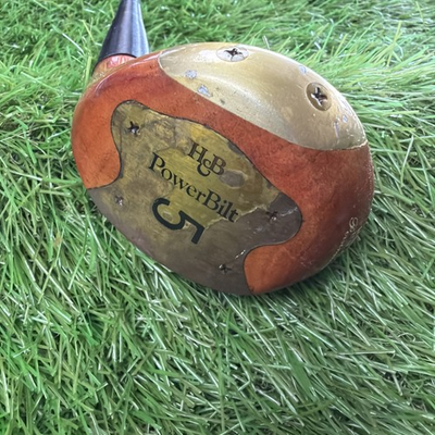 #ad Hamp;B PowerBilt Citation Persimmon 5 Wood RH Dynamic Gold PPW5B Regular Flex 42quot; $39.99