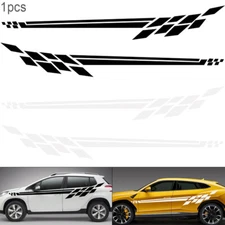 310CM Car Side Body Vinyl Decal Sticker Racing Long Stripe Decals Graphics Decor