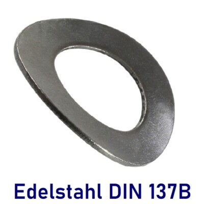   Federscheiben Edelstahl A2 DIN 137B Wellscheiben Sperrringe Federscheibe