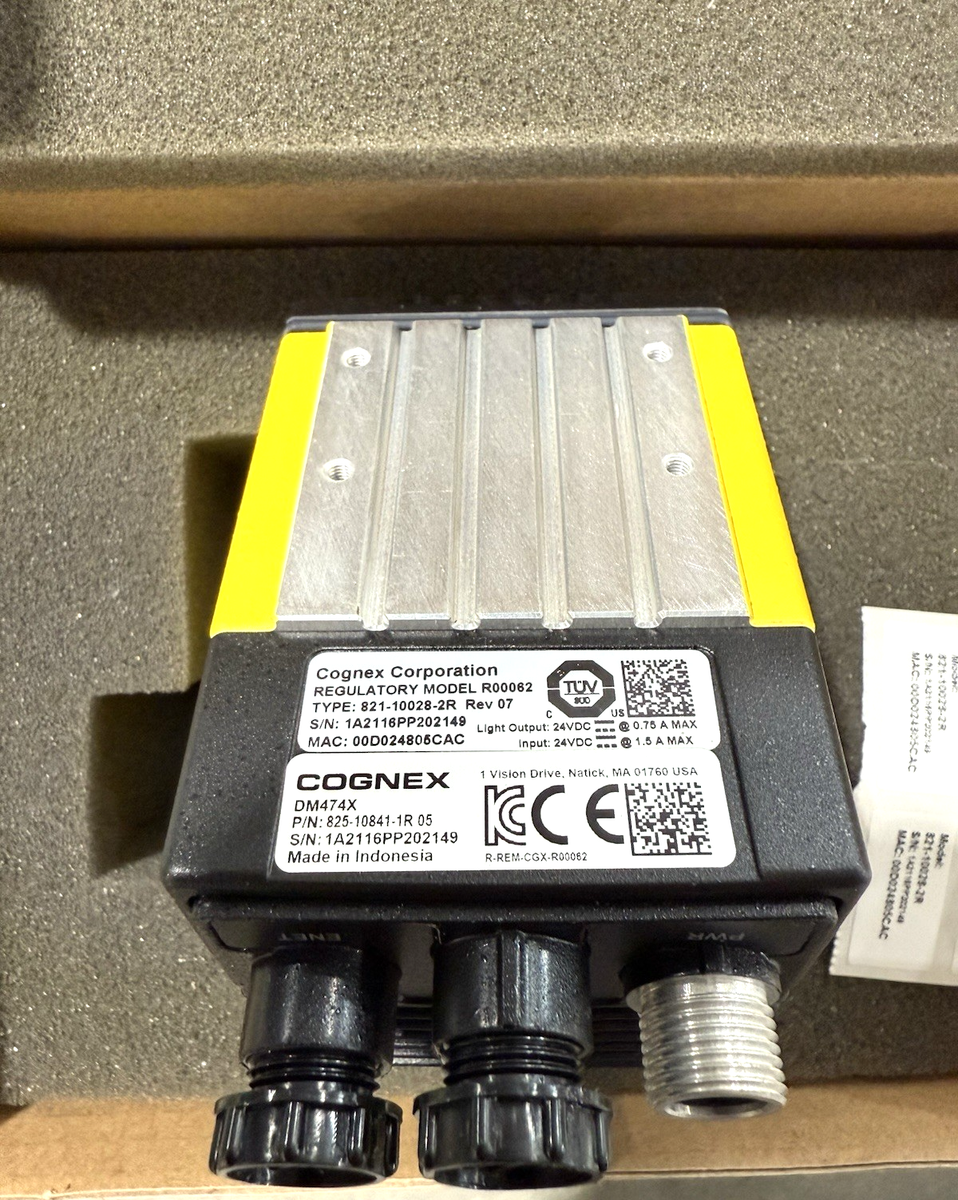 Cognex DMR474QL-M Dataman Barcode Reader 821-10028-2R Rev B