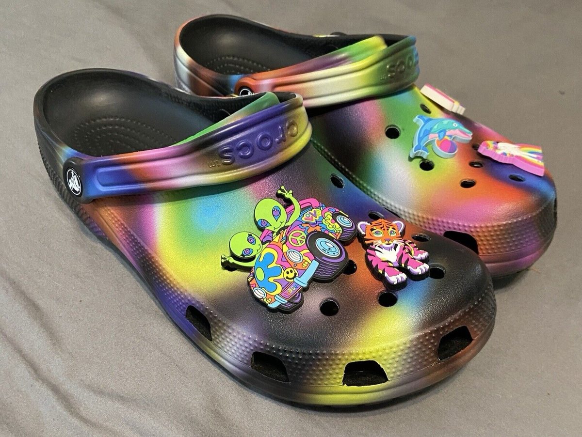Clog Rainbow Crocs Sandals Sandals Multicolor Platform Crocs Boys