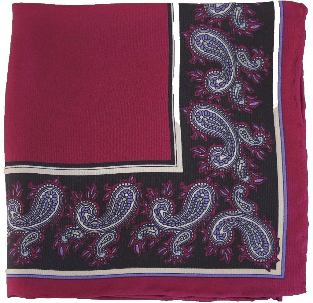 Pañuelos de seda 100% de vacaciones para hombres