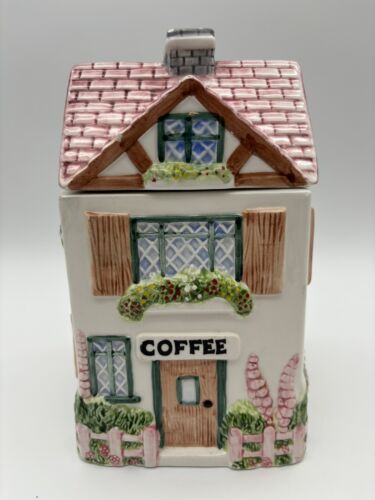 OCI Cottage Coffee Canister Cottage AS IS Please READ